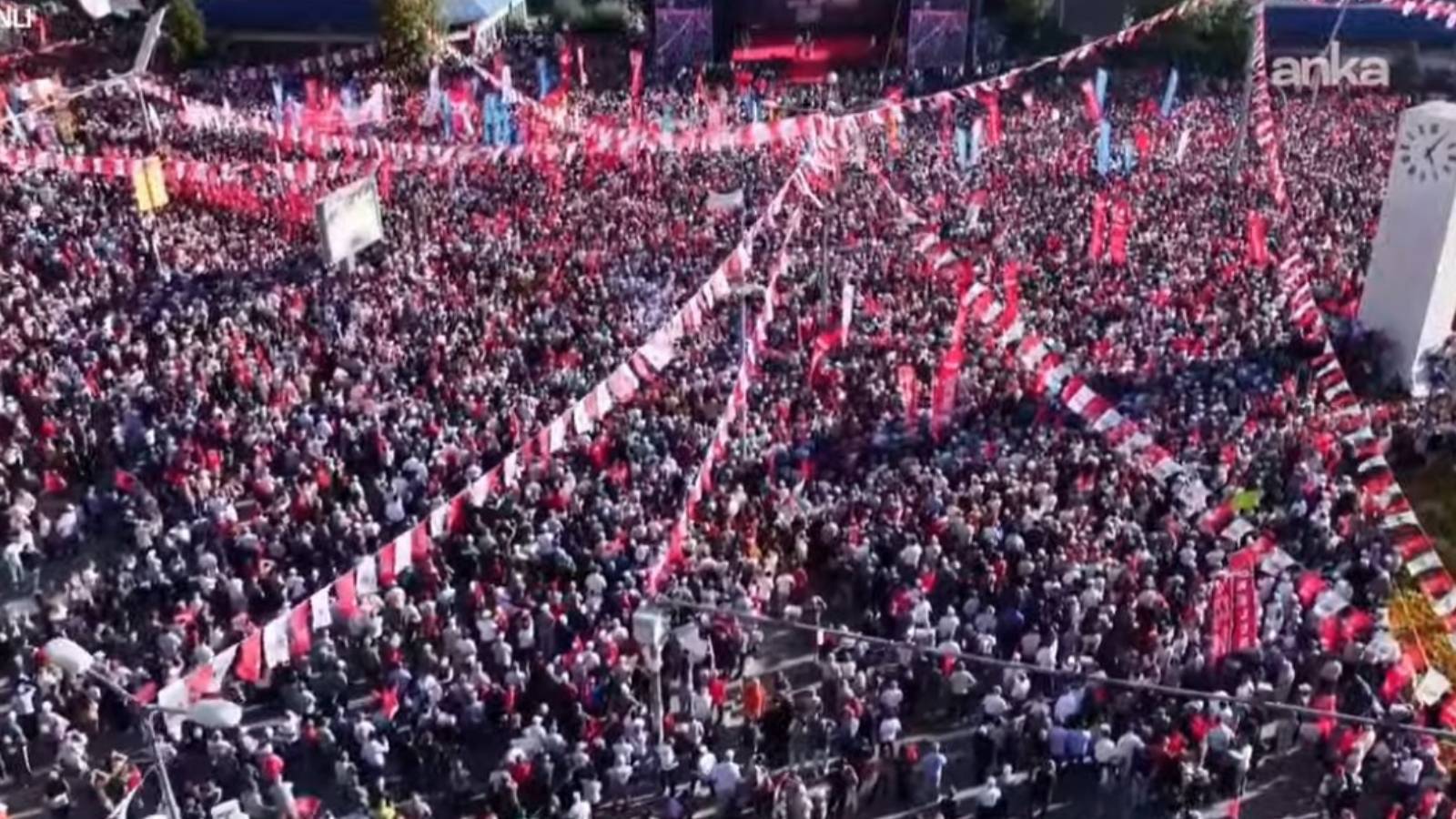 CHP Ankara İl Başkanı Ümit Erkol’dan CHP’nin Ankara mitingine ilişkin açıklama: Caddelere sığmayan bir miting oldu, dronla caddelerde ucunu bulamadılar