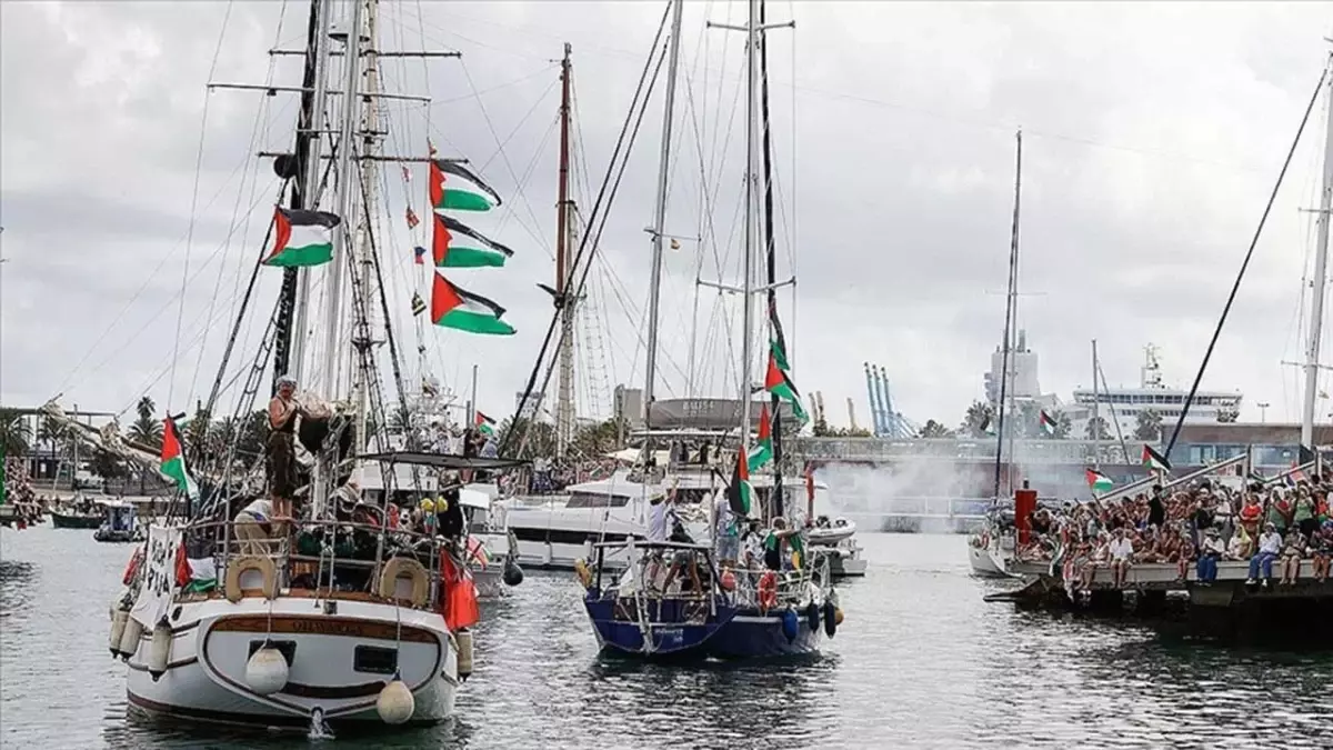 Küresel Sumud Filosu’na İHA Saldırısı