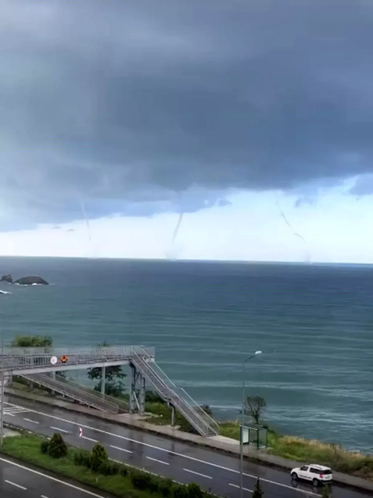 Trabzon’da Üç Hortum Görüldü