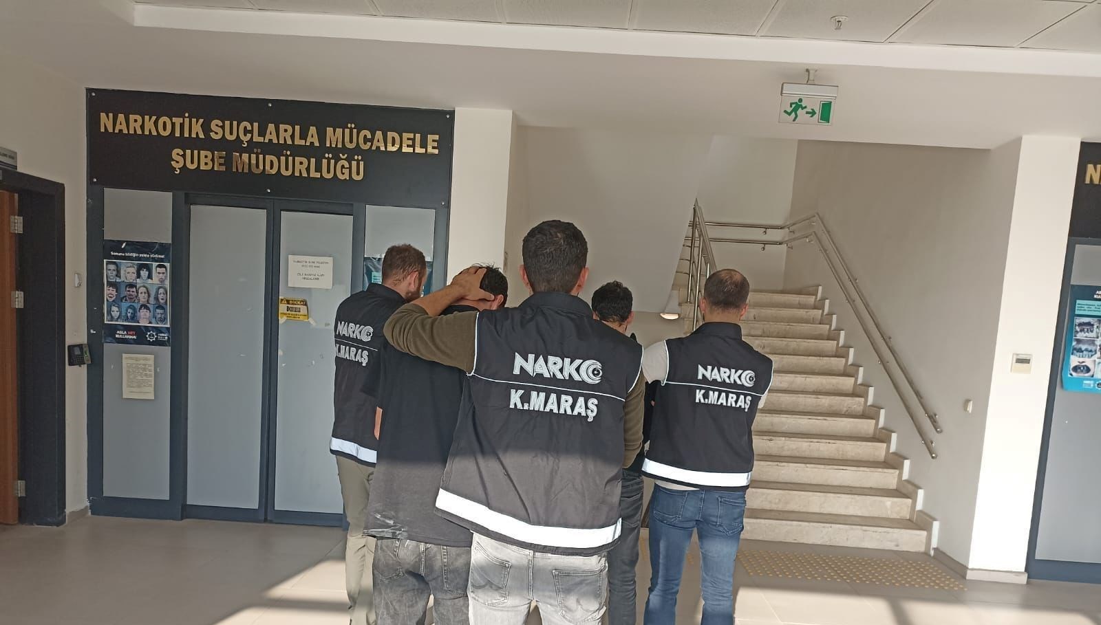 Kahramanmaraş’ta uyuşturucu operasyonu: 3 tutuklama