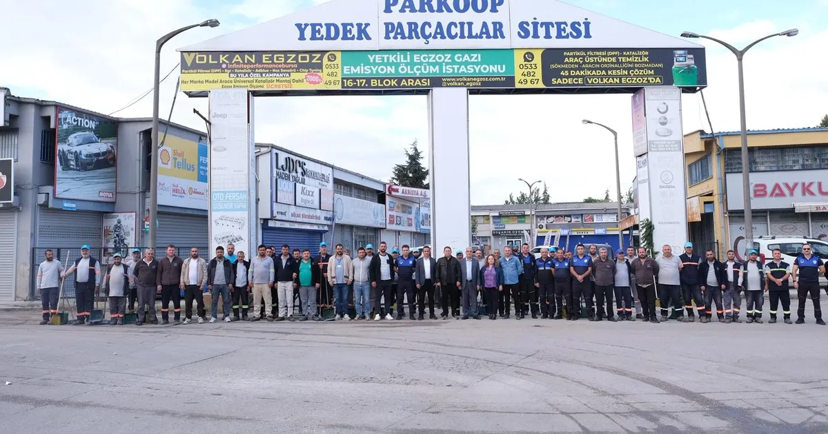 Nilüfer Belediyesi’nden Beşevler Sanayi Sitesi’nde Kapsamlı Temizlik