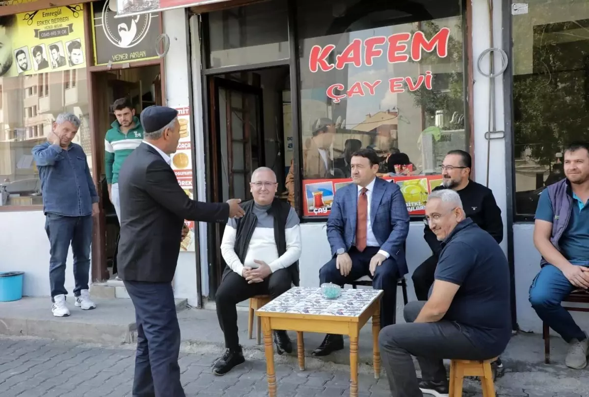 Vali Işın Balıklı Mahallesi’nde Esnafla Buluştu