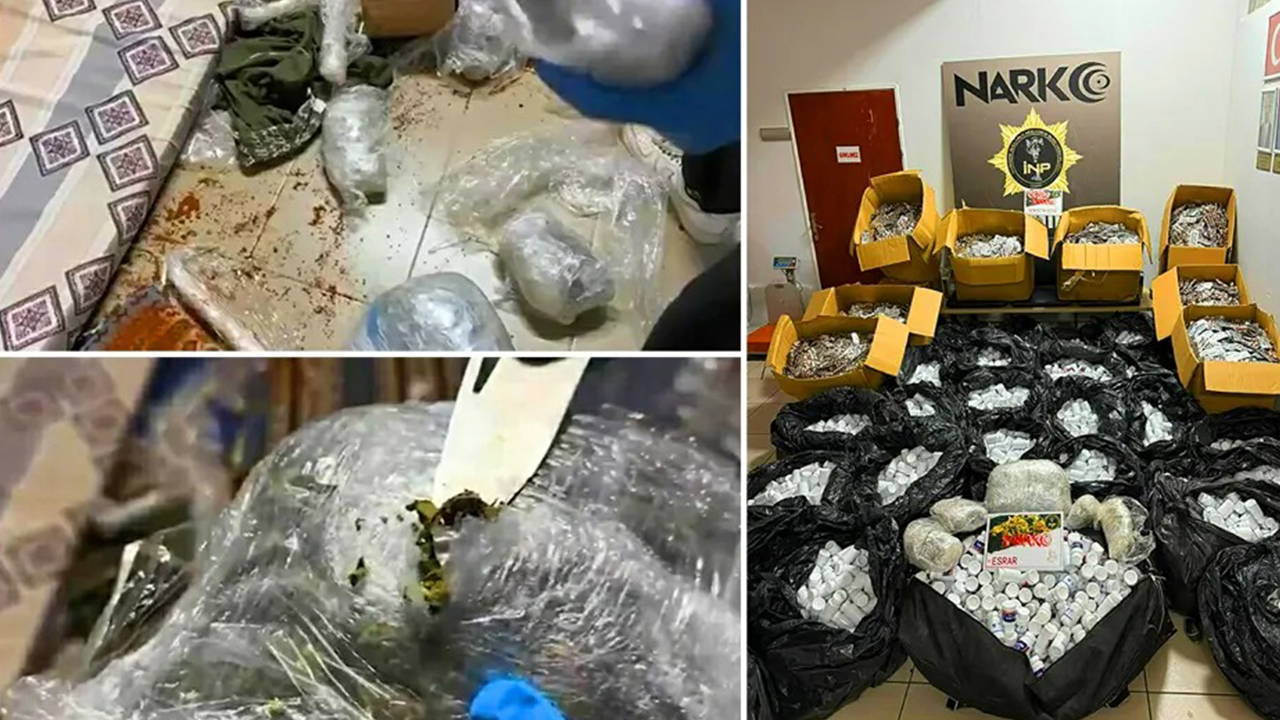 Baskın yapıldı: İzmir’de uyuşturucunun dağıtım merkezi deşifre edildi