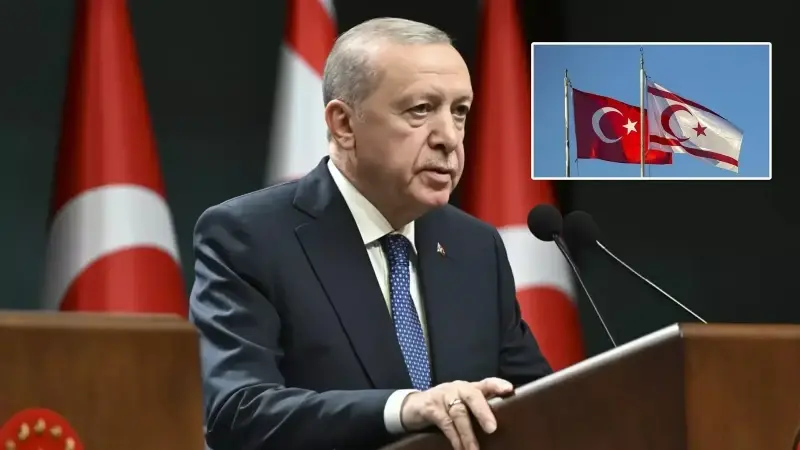 Cumhurbaşkanı Erdoğan’dan KKTC mesajı: Milli davamız Kıbrıs’ı hiçbir zaman yalnız bırakmayacağız