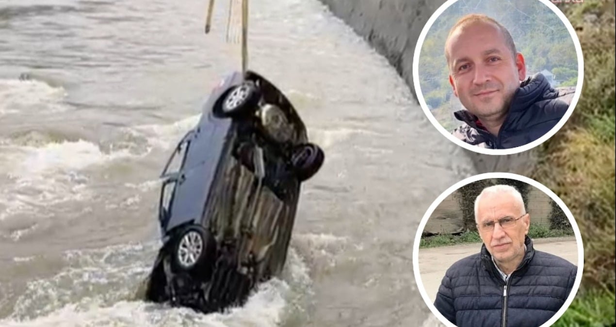 Bulancak’ta dereye yuvarlanan araçtaki 2 kişi hayatını kaybetti