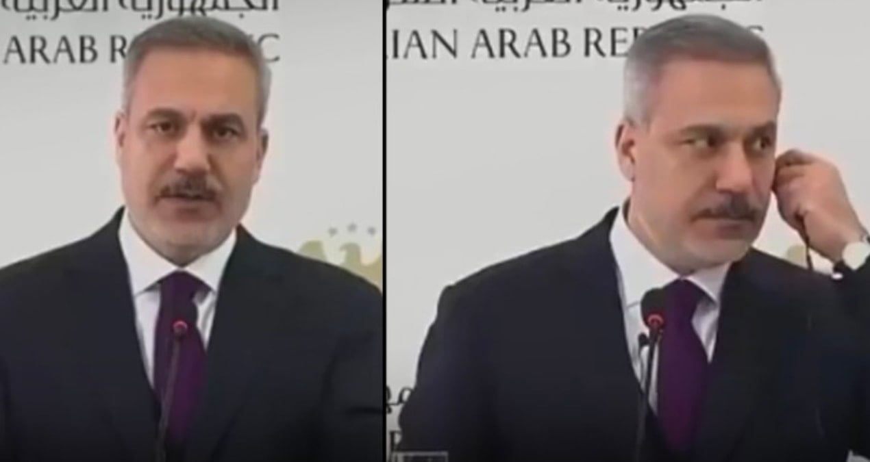 Hakan Fidan gelen anonsla şoke oldu: Görüntüler ortaya çıktı