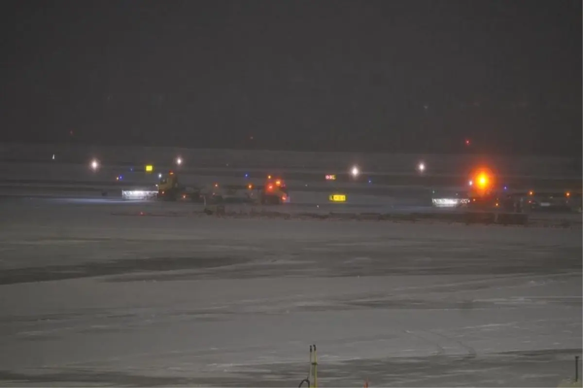 New York’ta Yoğun Kar Yağışı