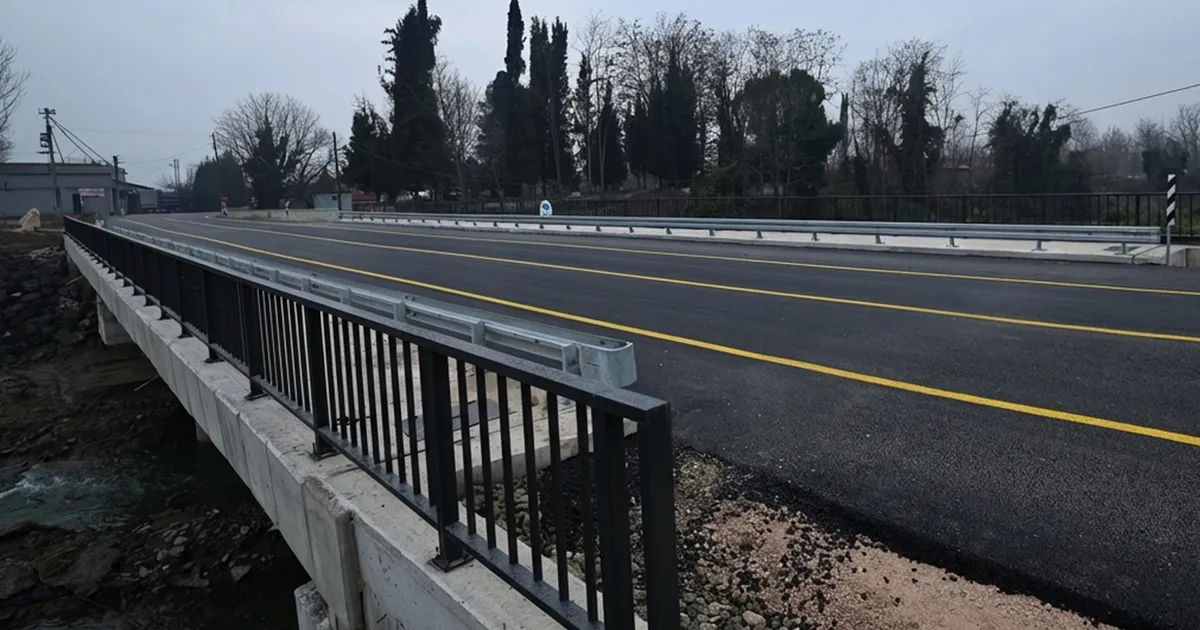 Sakarya Akyazı’da 20 mahalleyi bağlayan nokta afetlere karşı daha güçlü