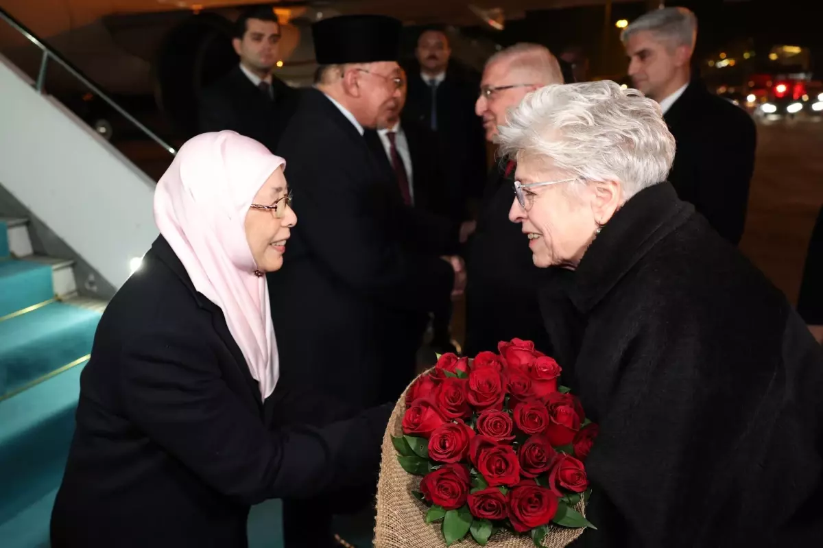 Bakan Güler, Malezya Başbakanı İbrahim’i karşıladı