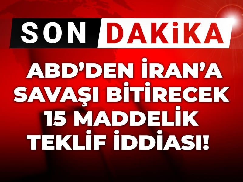 ABD, İran ile Gerilimi Sona Erdirecek 15 Maddelik Yeni Planı Açıkladı!